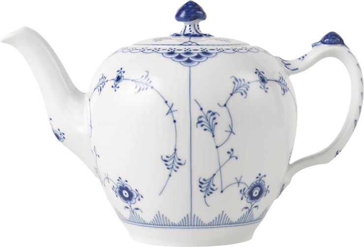 Royal Copenhagen Musselmalet Halvblonde Tekande, 70 cl Hvid