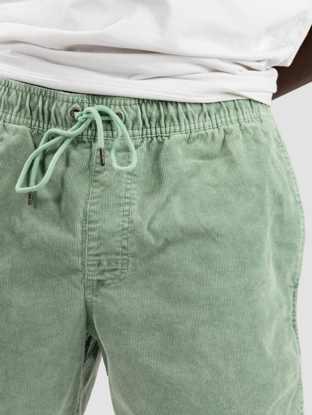 RVCA Escape Elastic Cord Shorts green haze