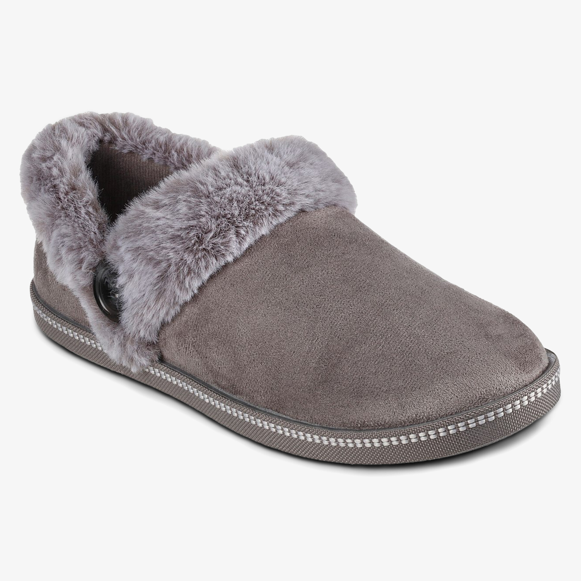 SKECHERS COZY CAMPFIRE FRESH TOAST Damen Hausschuhe grau