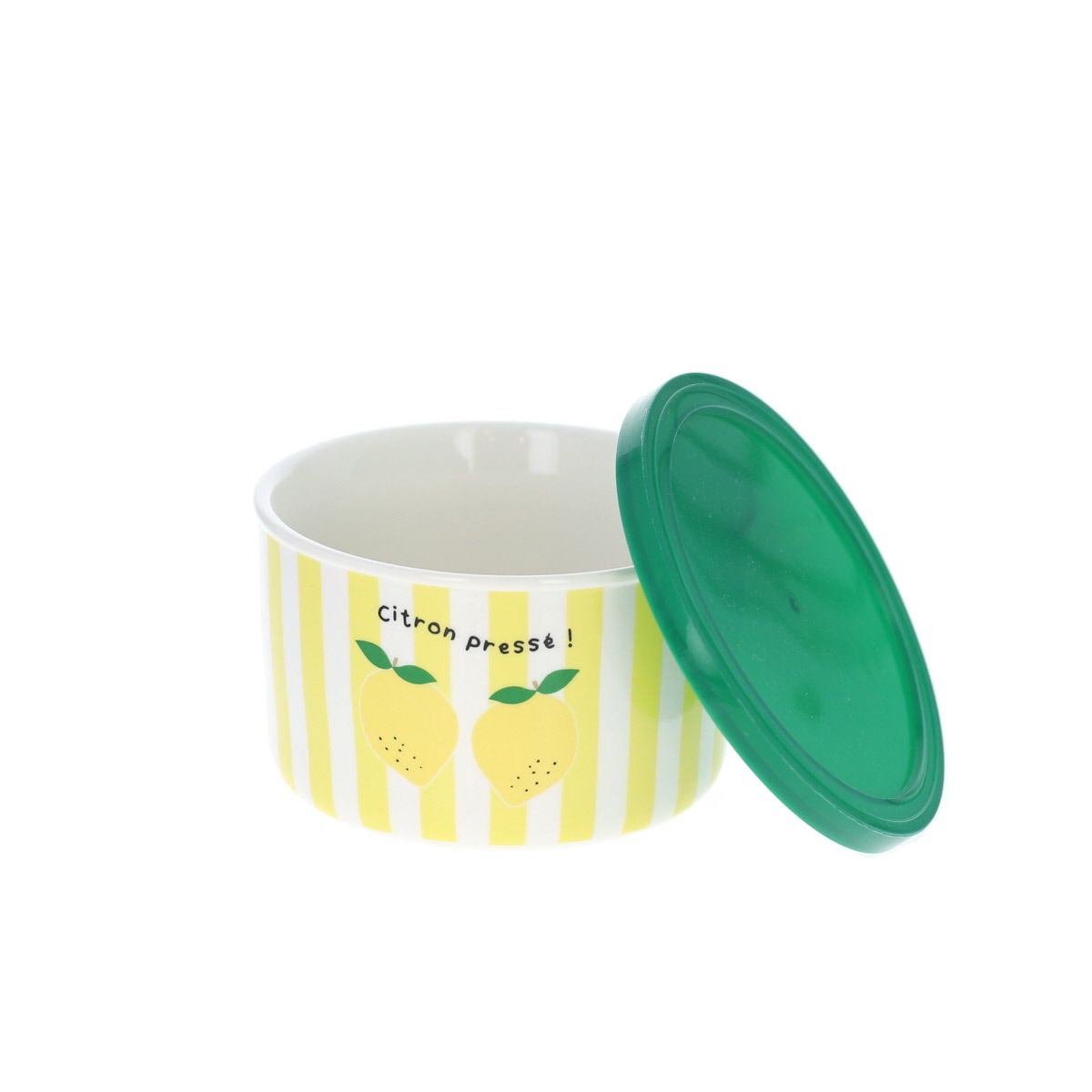 Boîte de conservation avec couvercle citrons Pause goûter