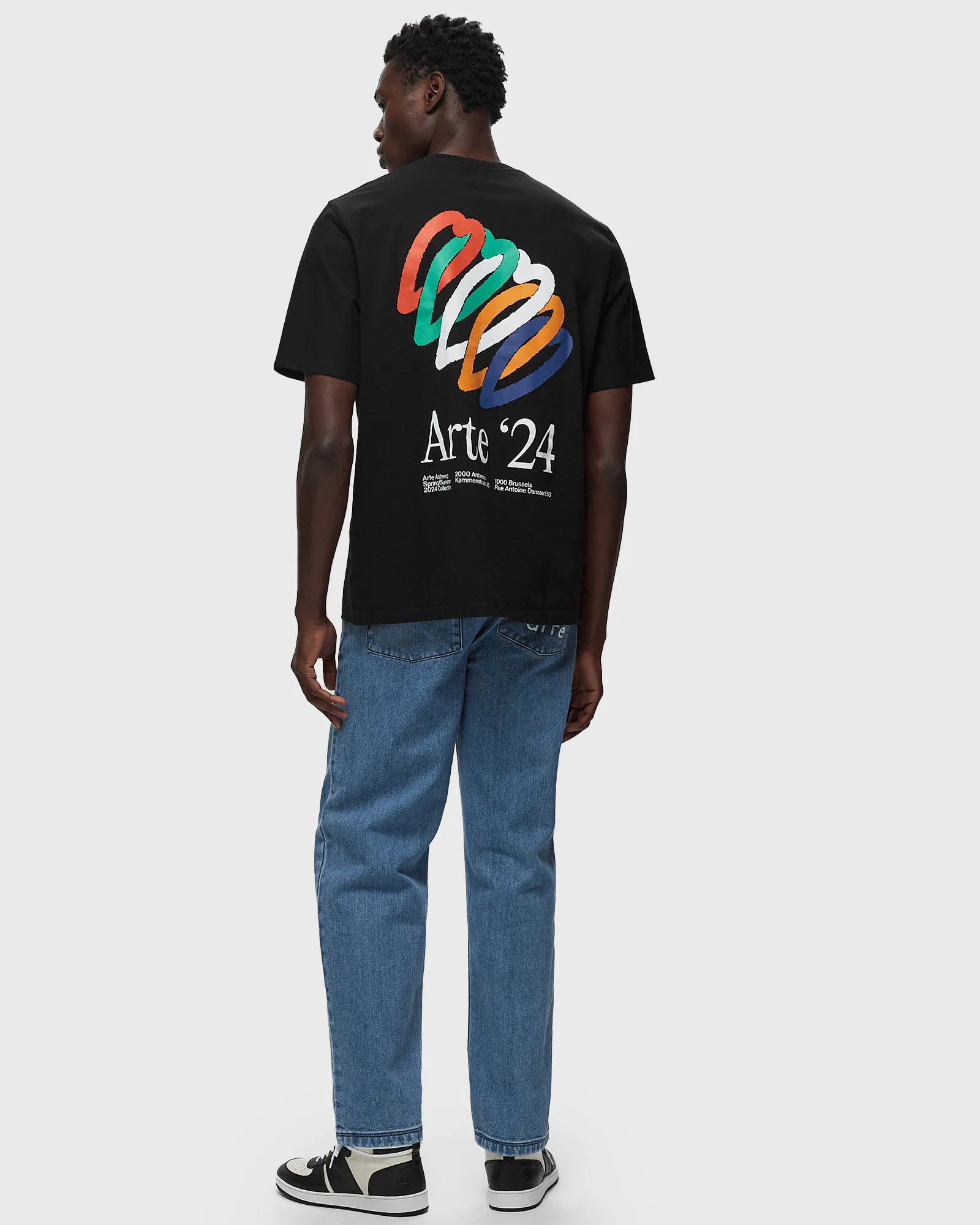 Arte Antwerp Heart Rings Back print