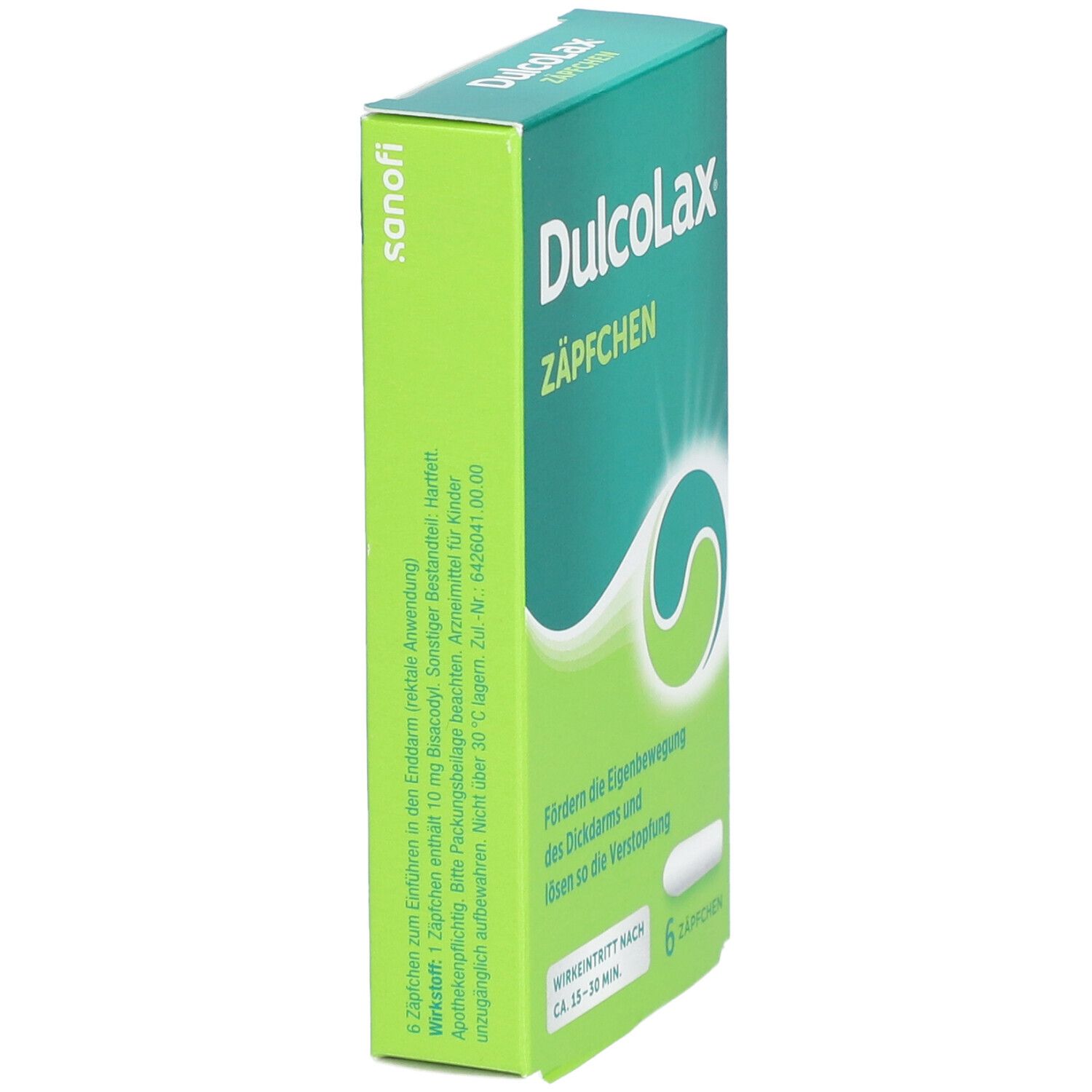 Dulcolax Zäpfchen Abführmittel bei Verstopfung mit Bisacodyl