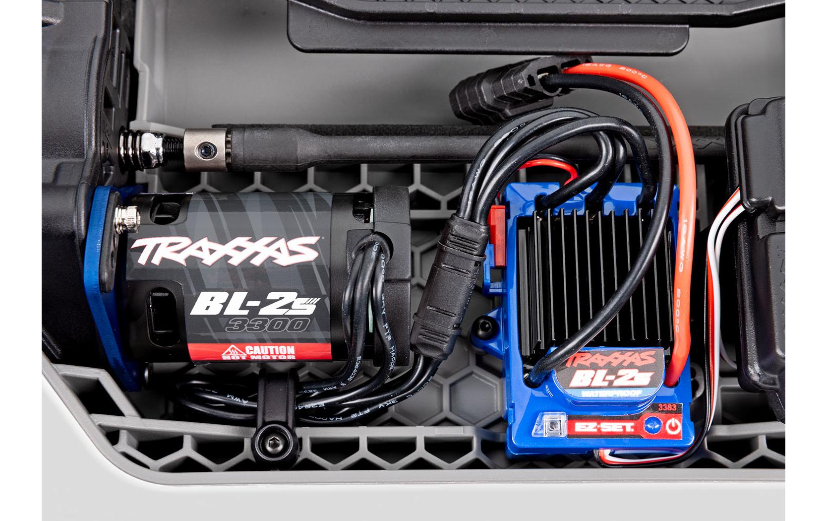 Stadium Truck Rustler 4x4 BL-2s Rot, ARTR, 1:10<br>Robuster 4WD Brushless Stadium Truck