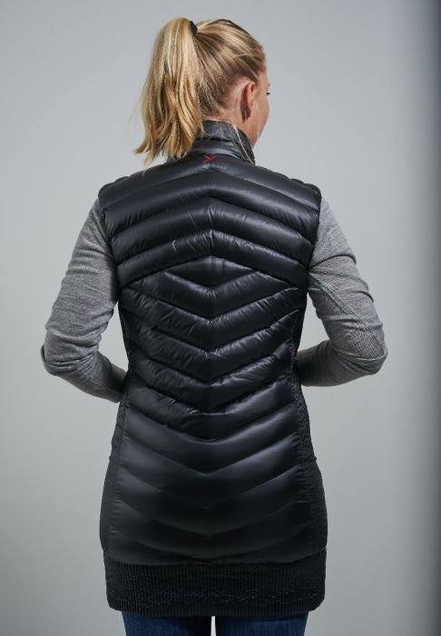 Tuya Long Down Vest Women dunvest