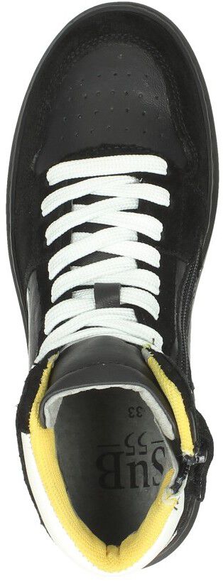 Sub55 Jongens veterschoenen zwart