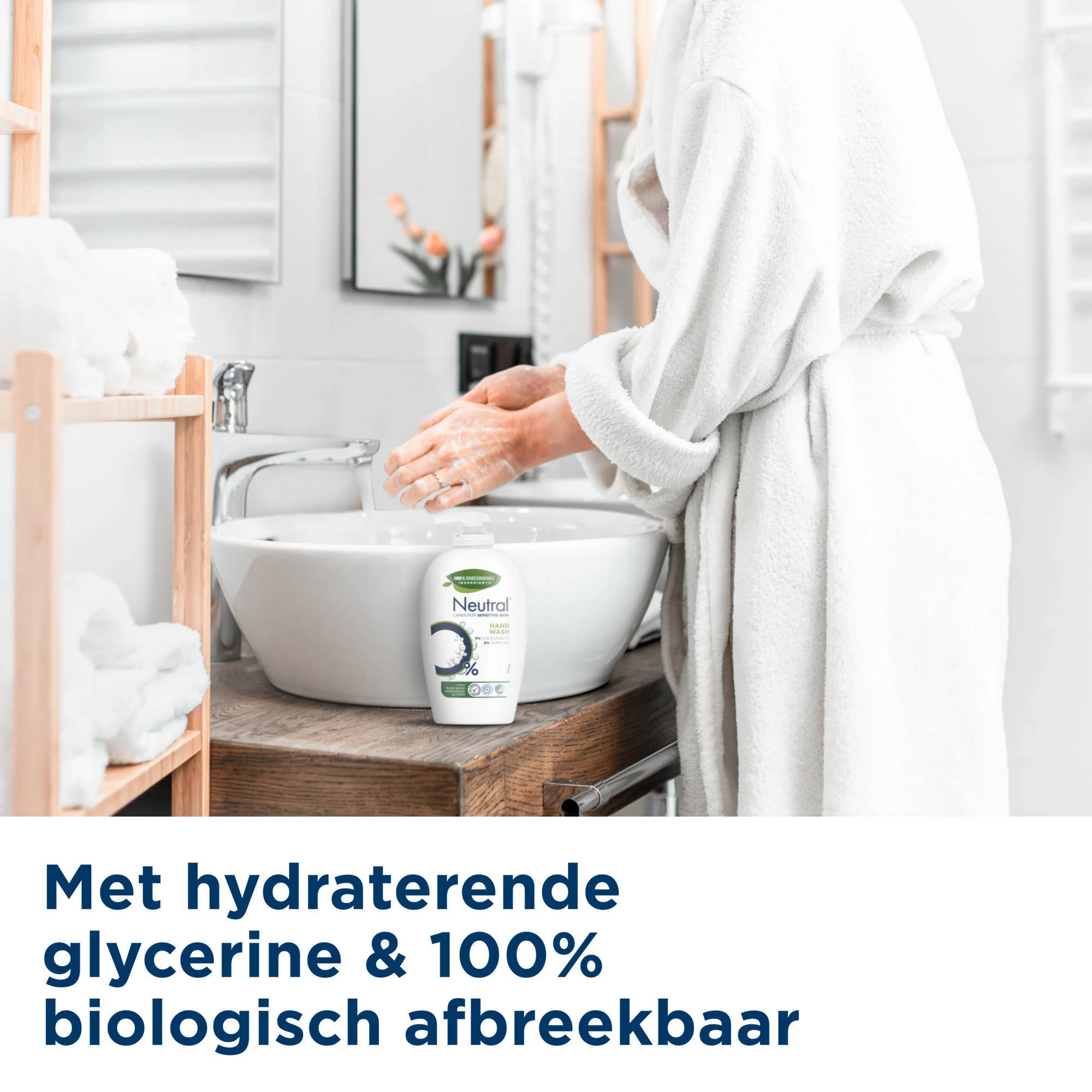 Neutral vloeibare handzeep Parfumvrij - 6 x 250 ml
