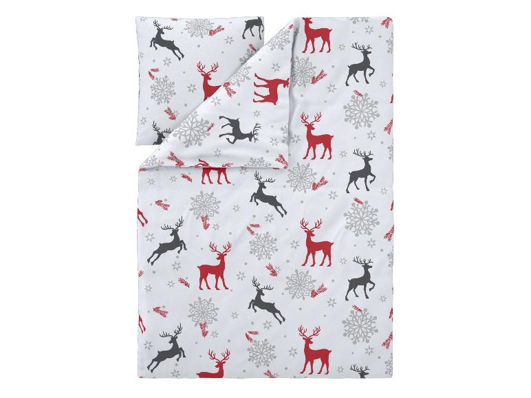 Fleece dekbedovertrek 140 x 200 cm