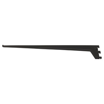 Handson drager enkel railsysteem zwart 30 cm