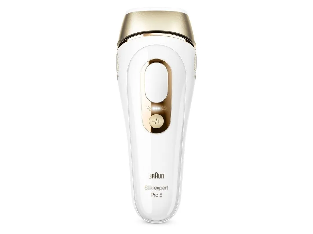 Braun Silk-expert Pro 5 PL5052 IPL-epilator hvid og guld