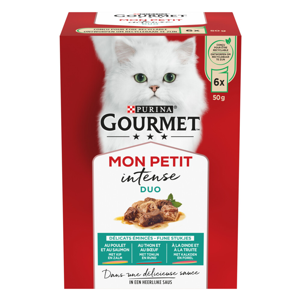 Gourmet Mon Petit Vis & Vlees6 x 50 gr