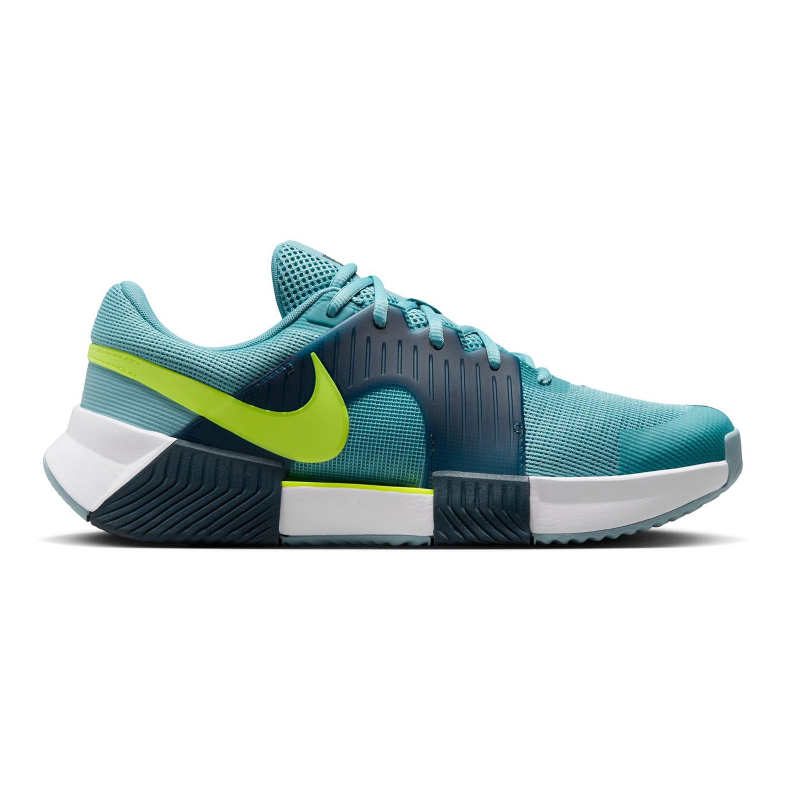 Nike Zoom GP Challenge 1 Chaussure Terre Battue Hommes - Turquoise , Bleu Foncé