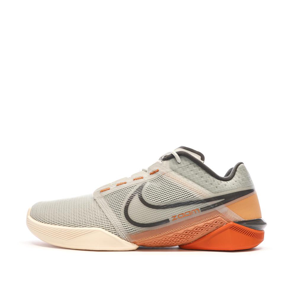 Nike Chaussures Cross training Gris/Orange Homme Nike Zoom Metcon Turbo 2