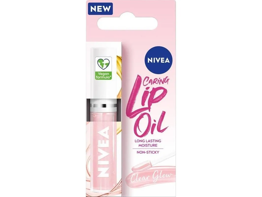 NIVEA_Caring Lip Oil Clear Glow nurturing lip oil 5.5 ml