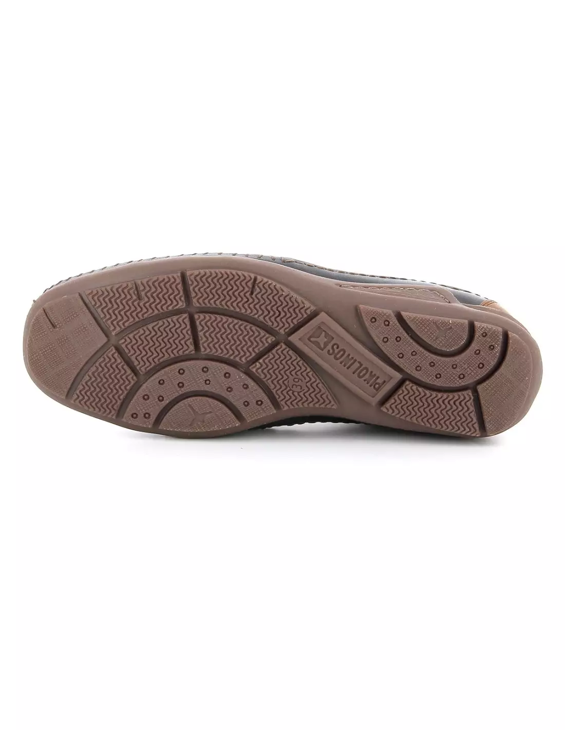 PIKOLINOS PIBALI CUIR NAVY 06H 3128 - Bateaux & mocassins Cuirbleu