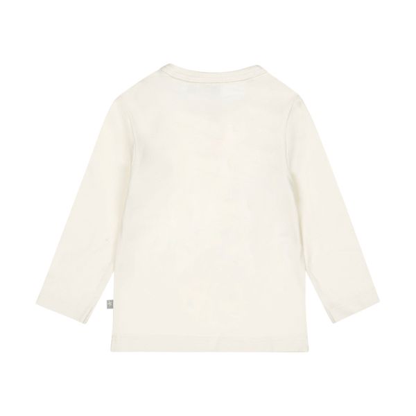 Dirkje Pinguin T-shirt - Maat 74 - Offwhite