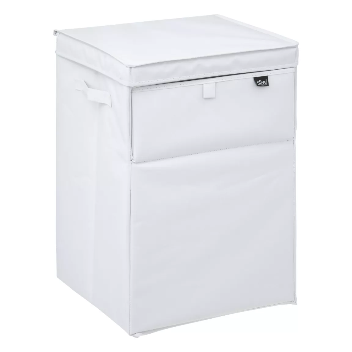 Panier à linge pliable (36 x 36 x 55 cm) Colorama Blanc