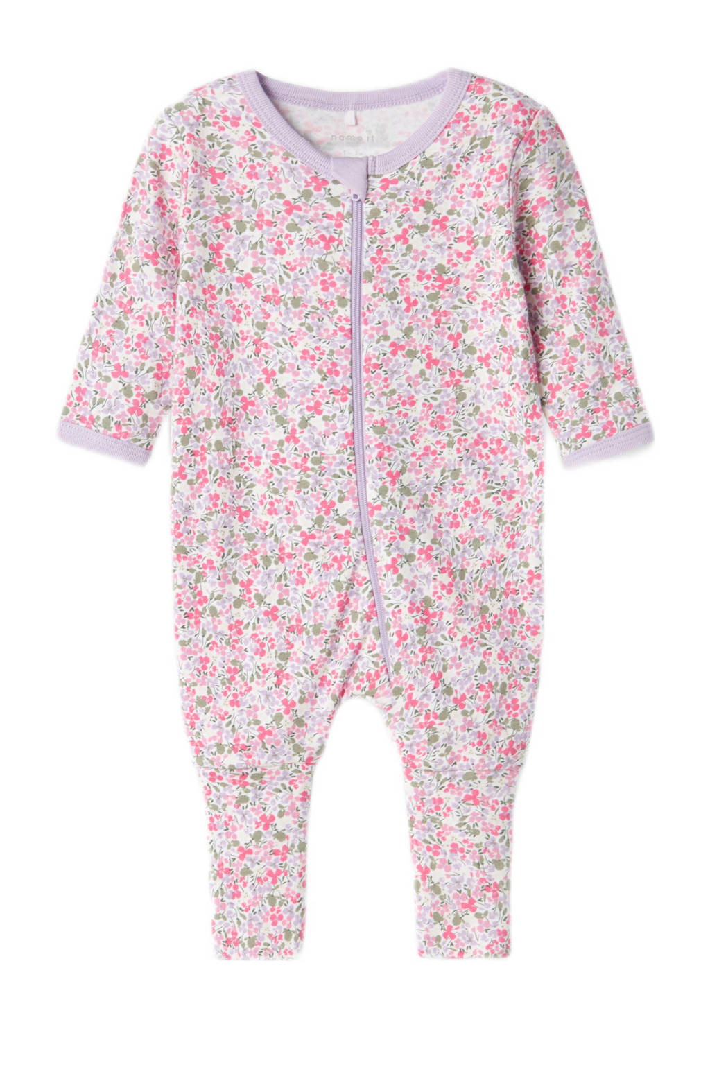 NAME IT pyjama NBFNIGHTSUIT - set van 2 lila