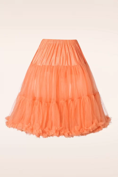 Banned Retro Lola Lifeforms petticoat in oranje
