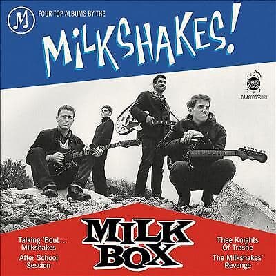 The Milkshakes : Milk Box CD Box Set 4 discs (2022)