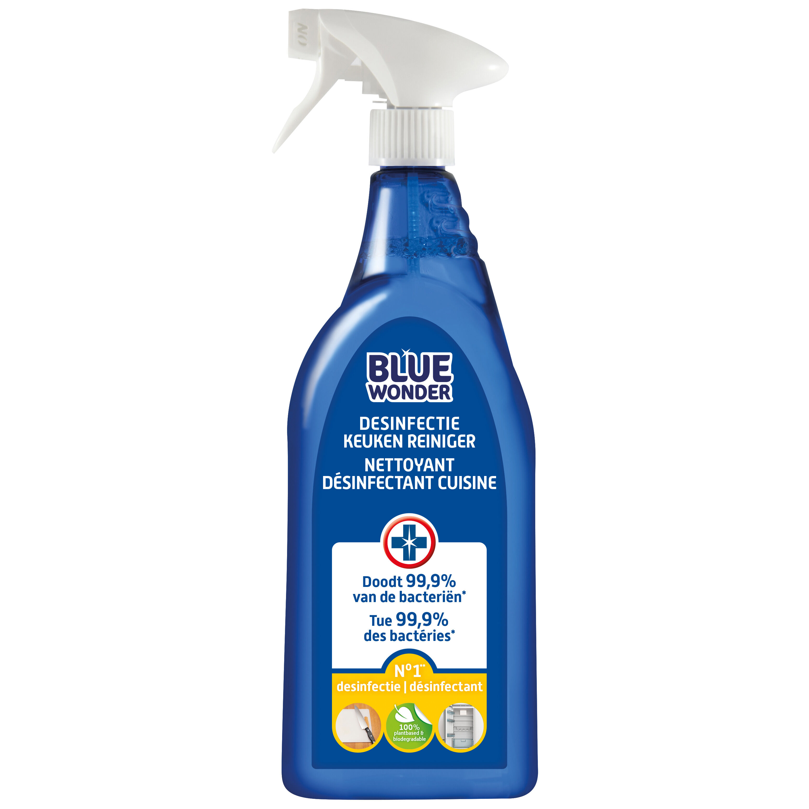Blue Wonder Keukenreininger - Reinigingsmiddel - 750 Milliliter - 9.4 cm