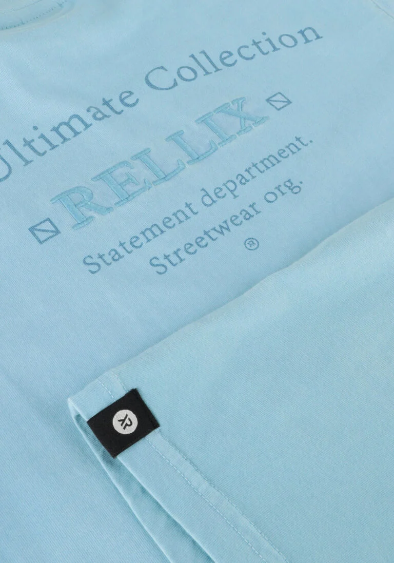 RELLIX blauwe rellix t-shirt bio cotton oversized t-shirt rllx pack