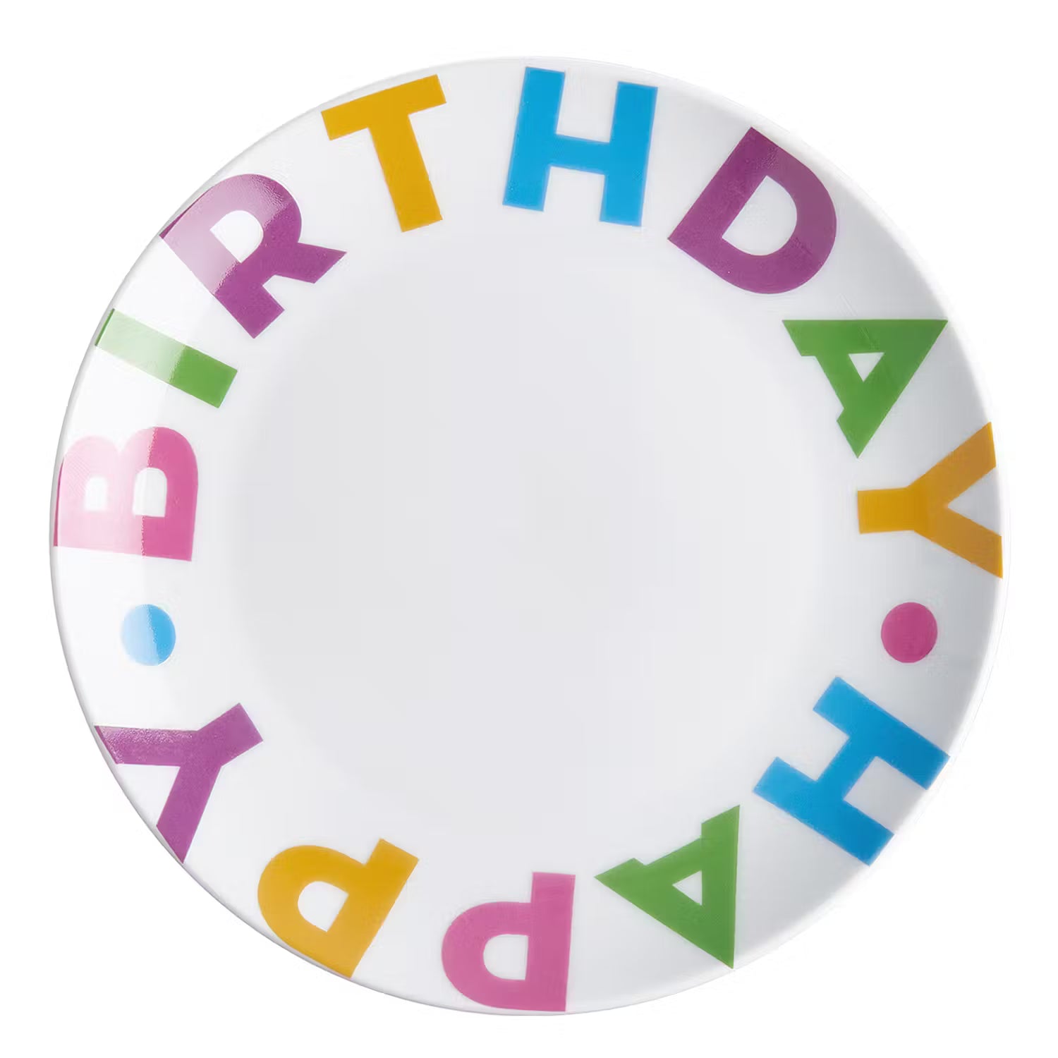 HAPPY BIRTHDAY Teller 6er-Set