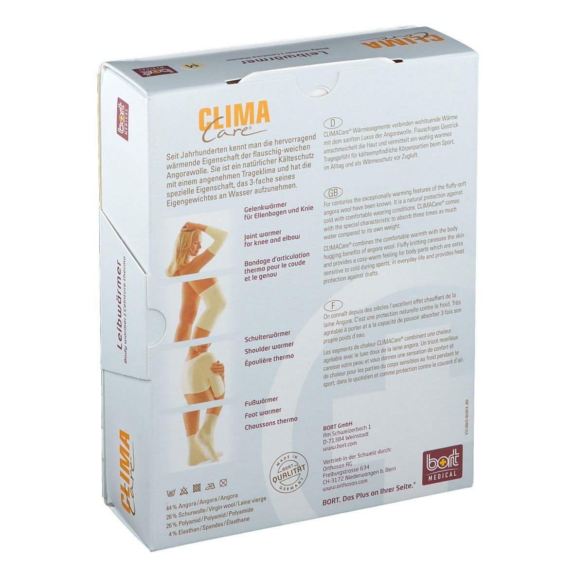 Bort CLIMACare® Leibwärmer Gr. M beige