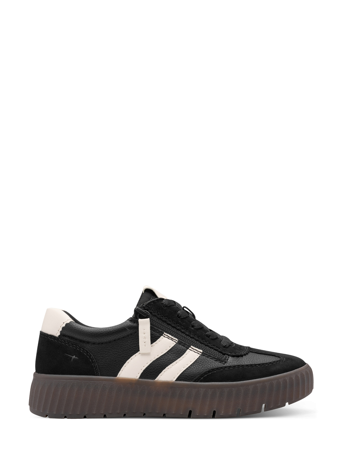 Tamaris Comfort Easy Zip Sneaker Black
