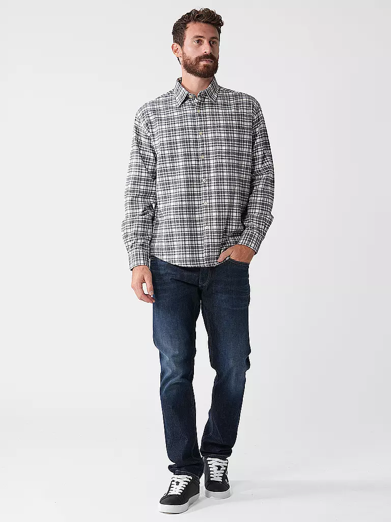 NN.07 Hemd Regular Fit grau