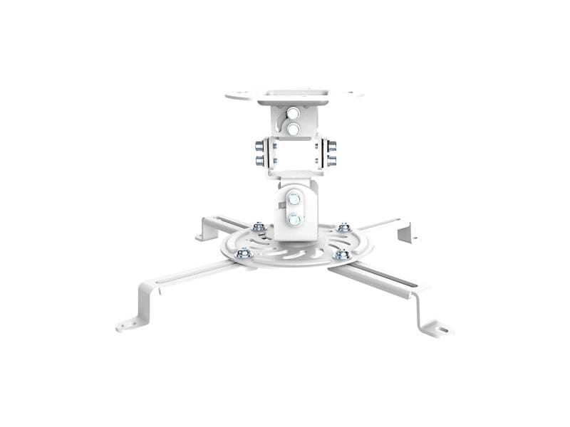 PureMounts Deckenhalterung PM-Spider-10W Weiss Deckenhalterung für Beamer