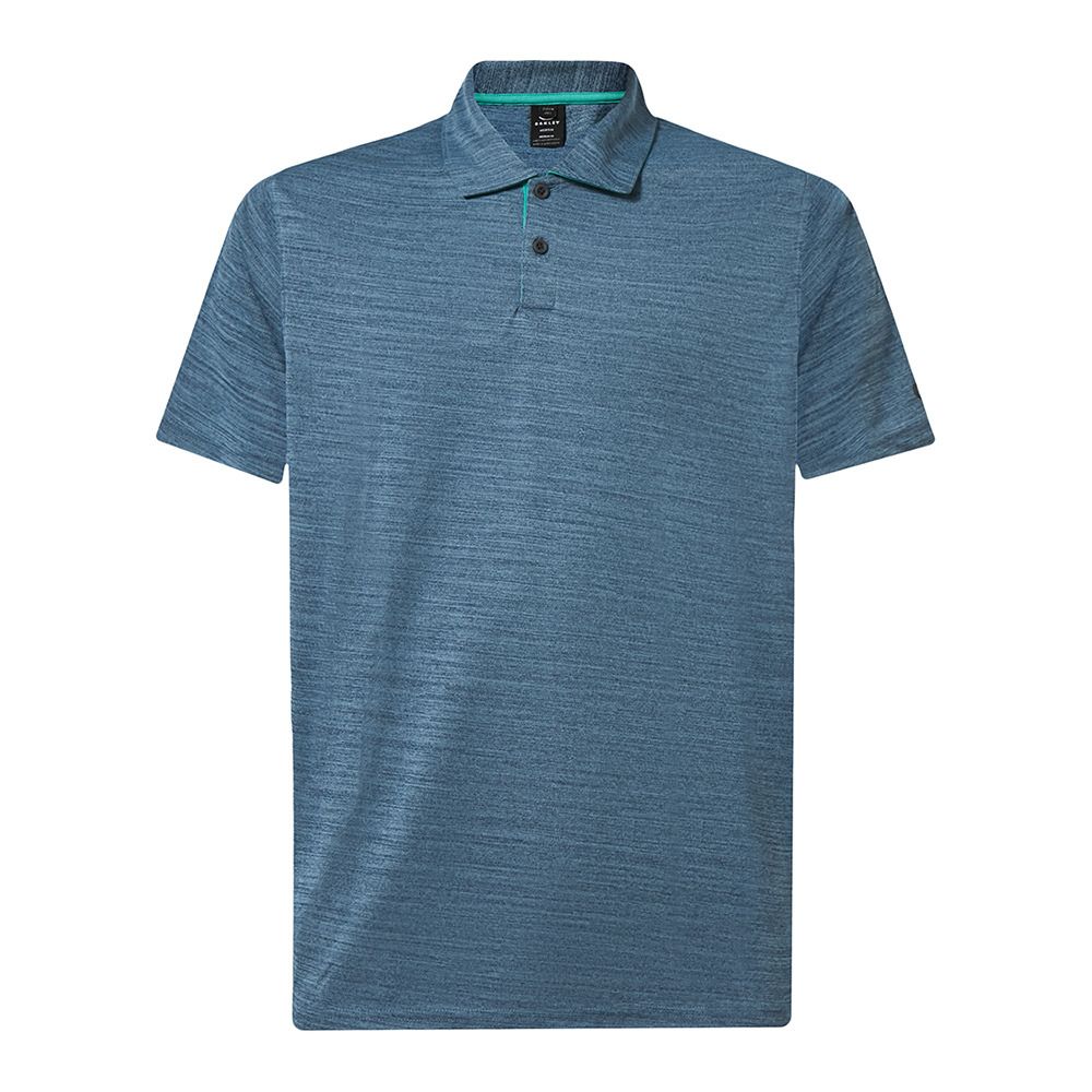 Oakley AERO HYDROLIX - Polo Homme aurora blue hthr