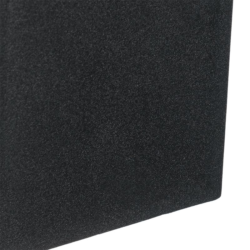 Wandlamp zwart 2-lichts IP44 met bewegingssensor - Baleno