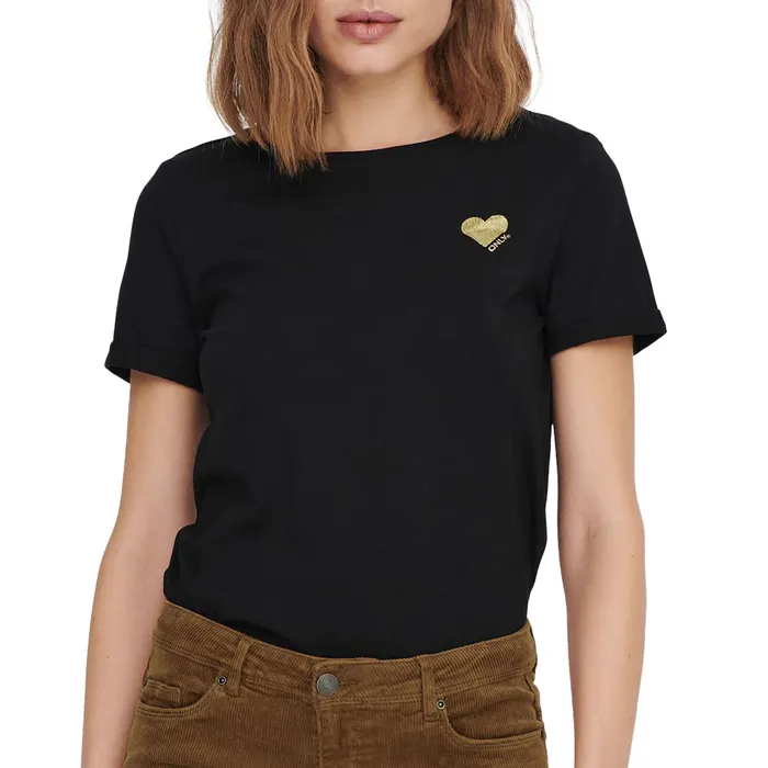 Only Kita Logo Shirt Dames