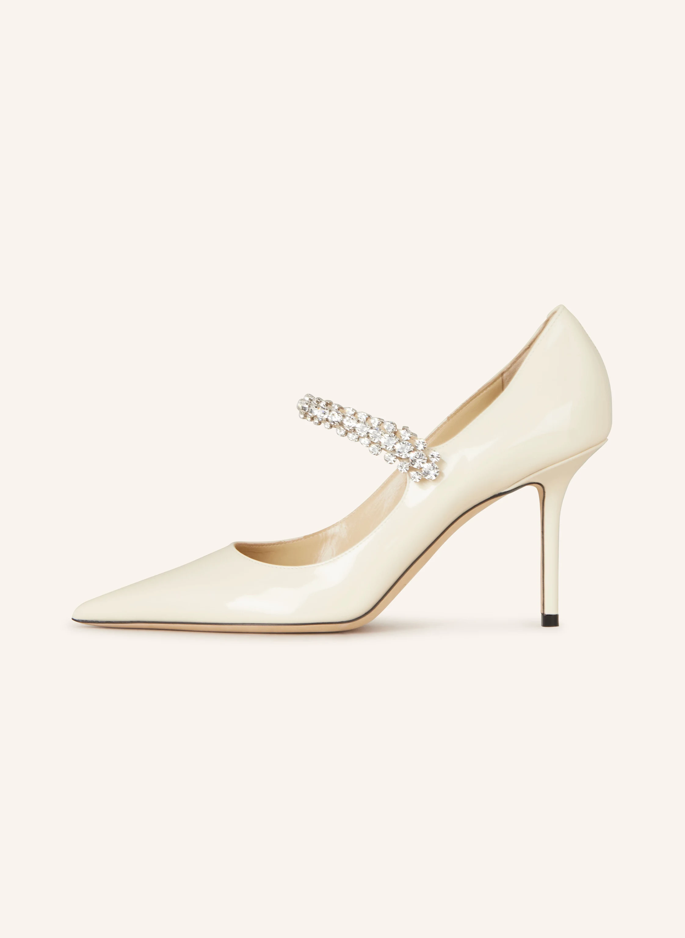 JIMMY CHOO Slingpumps BING 85 mit Schmucksteinen