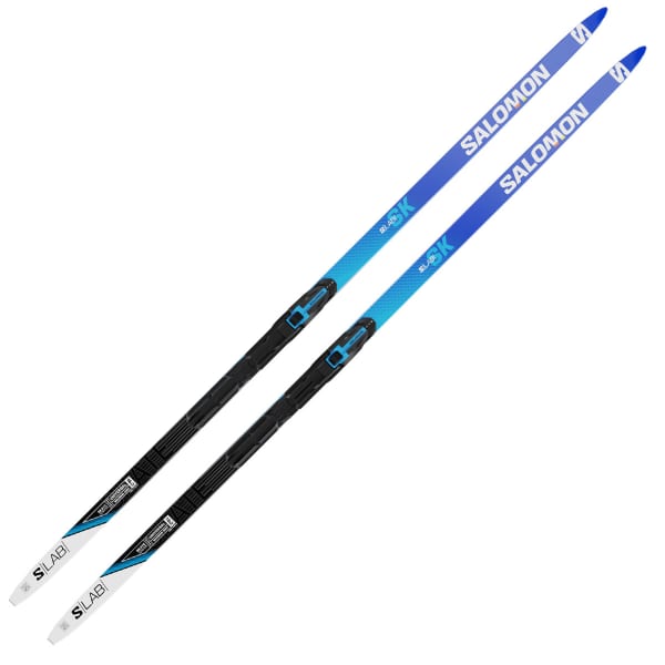 Pack ski de fond SALOMON S/LAB SKATE JR + SHIFT JR BDG BLUE/BLACK/WHITE