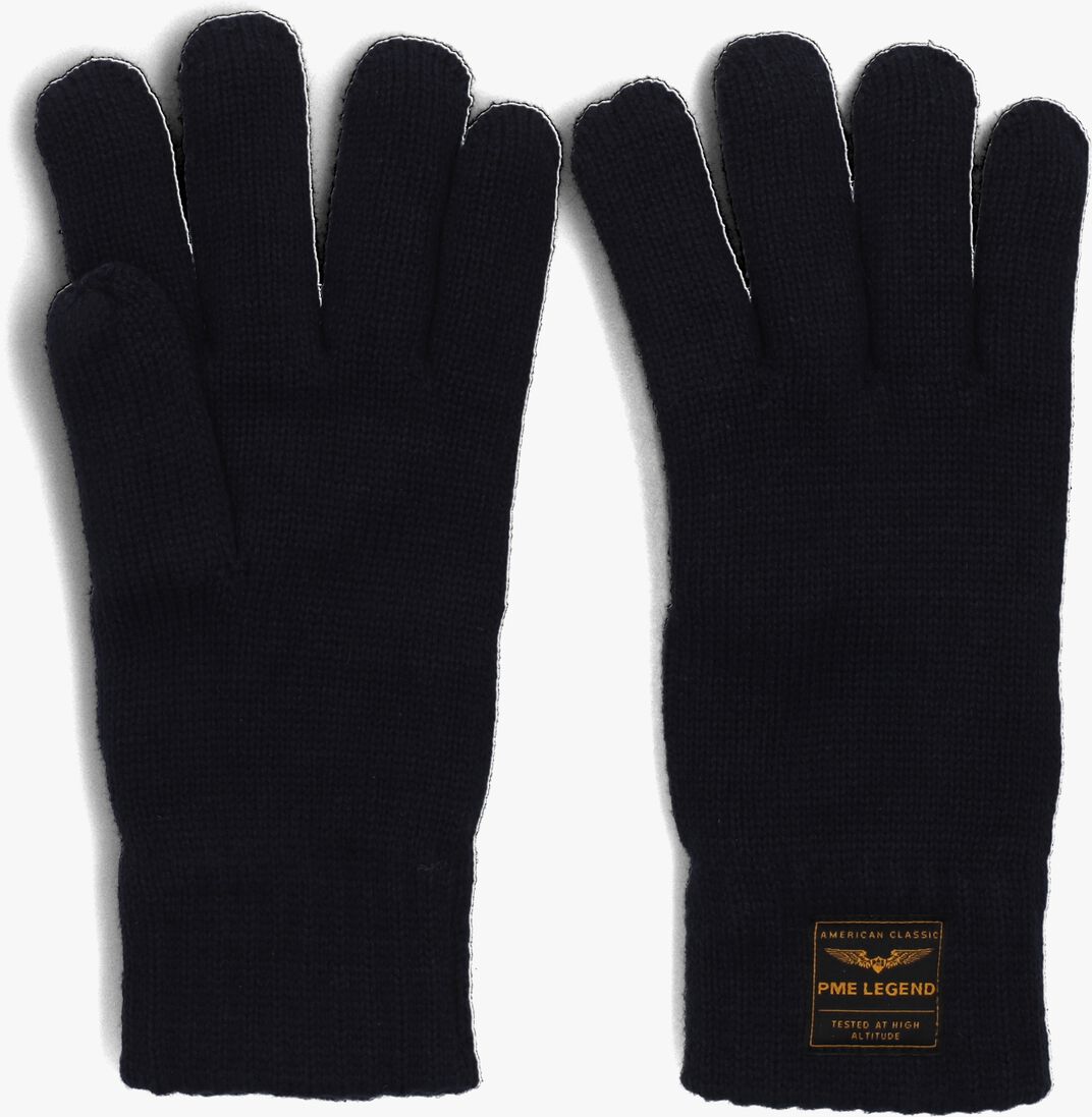 PME LEGEND donkerblauwe pme legend handschoenen knitted glove
