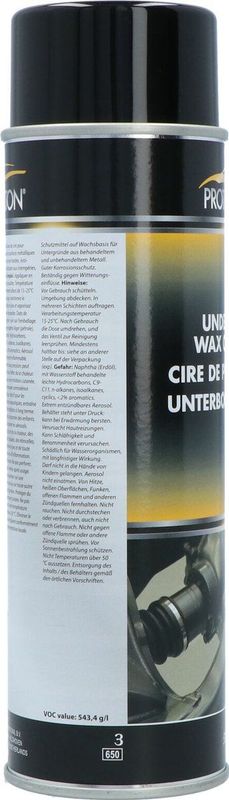 Protecton - Underbody Waxcoating - Spray - 500ml - Beschermingsmiddel op Wasbasis