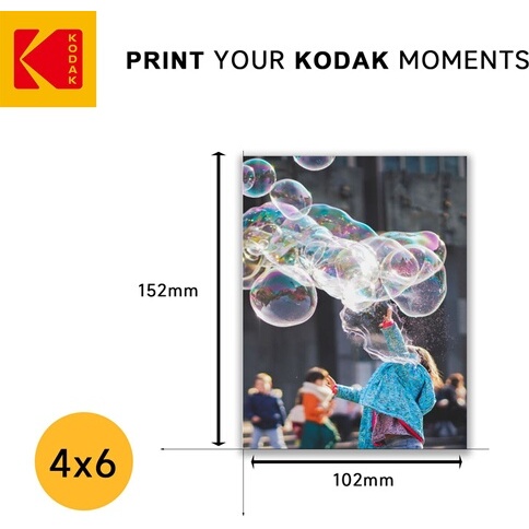 Papier d'impression Kodak Pack de 5 feuilles de papier photo magnétique 10 x 15 690g Blanc