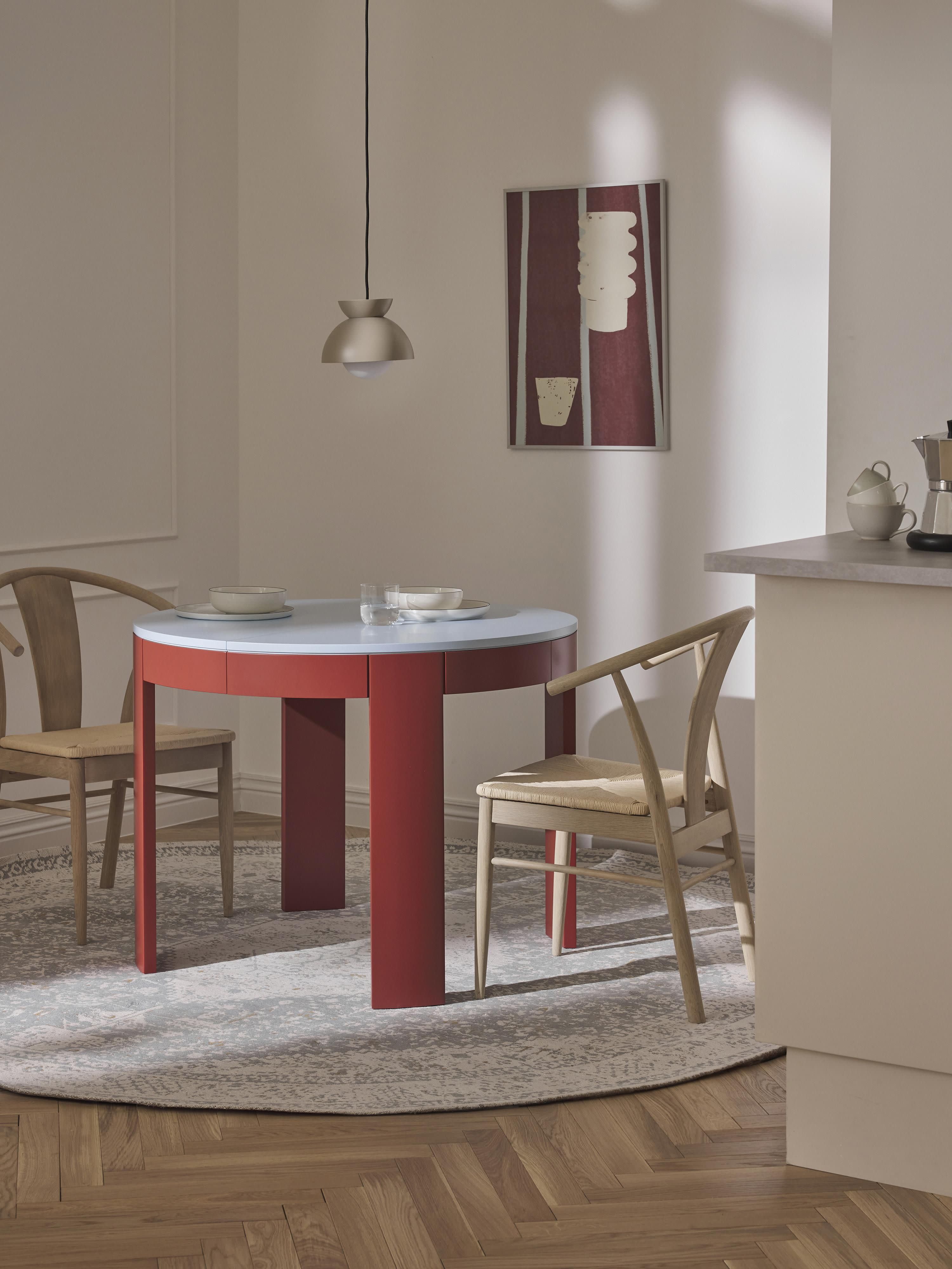 Uitschuifbare eettafel Samos, 100 - 140 x 75 cm