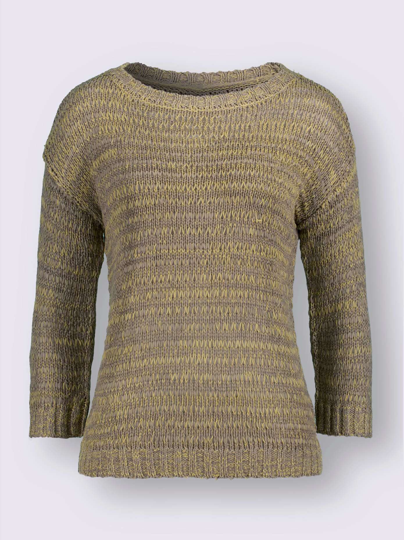 Pull coupe décontractée aux épaules