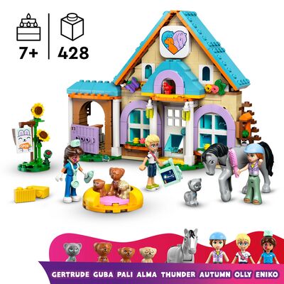 LEGO Friends 42651 Dyreklinikk med hest og kjæledyr