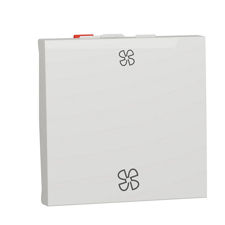 Mécanisme VMC 2 modules Schneider Electric Unica Pro blanc