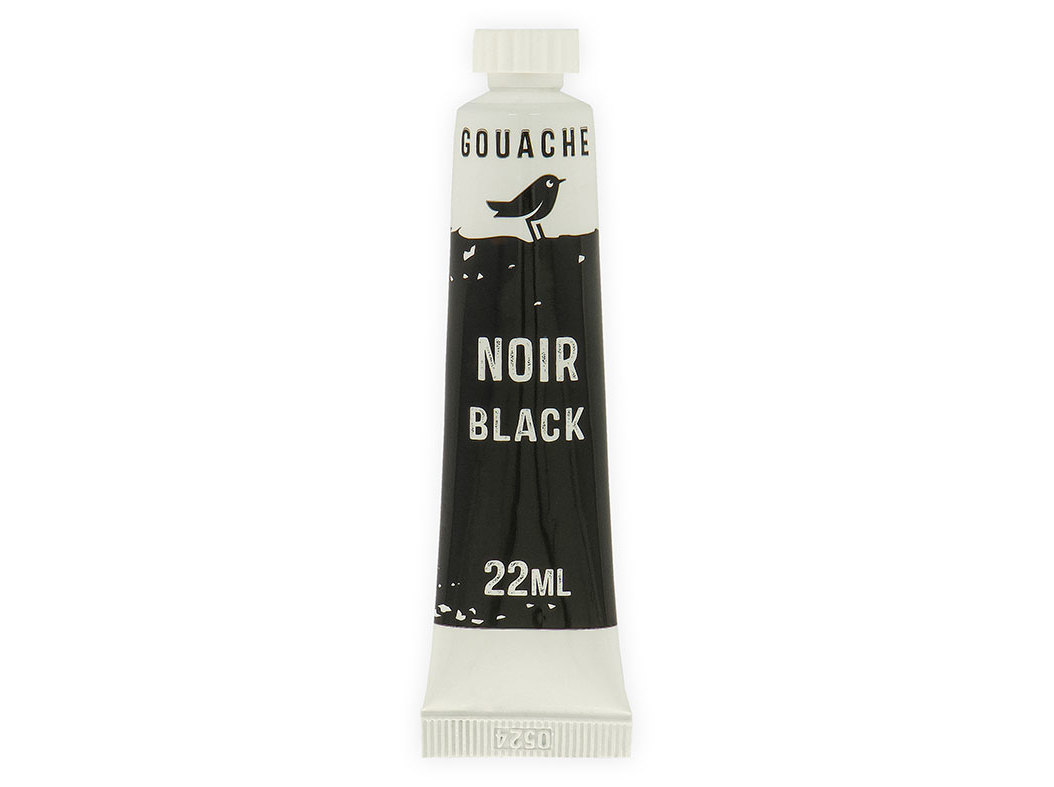 TUBO GUACHE AUCHAN PRETO 22ML