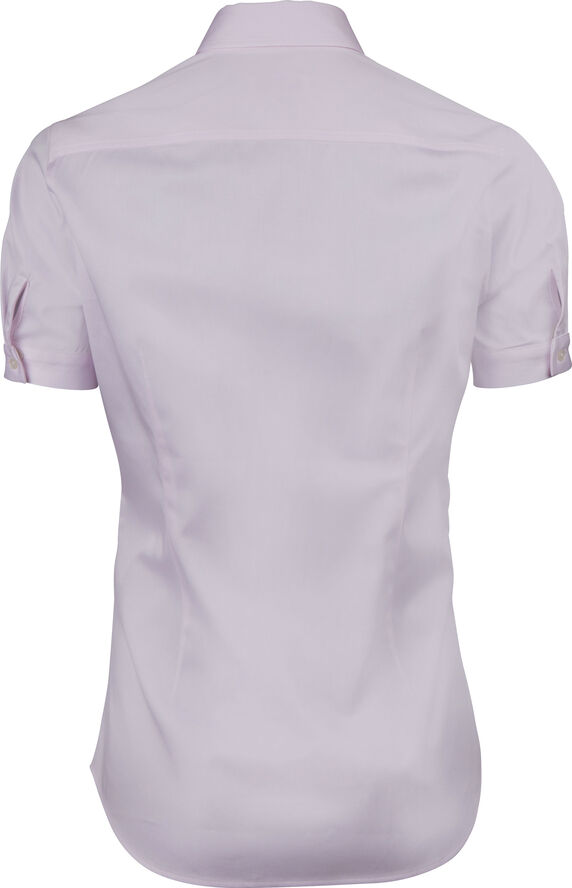 Stenströms Shirt F short slv stretch satin Pink
