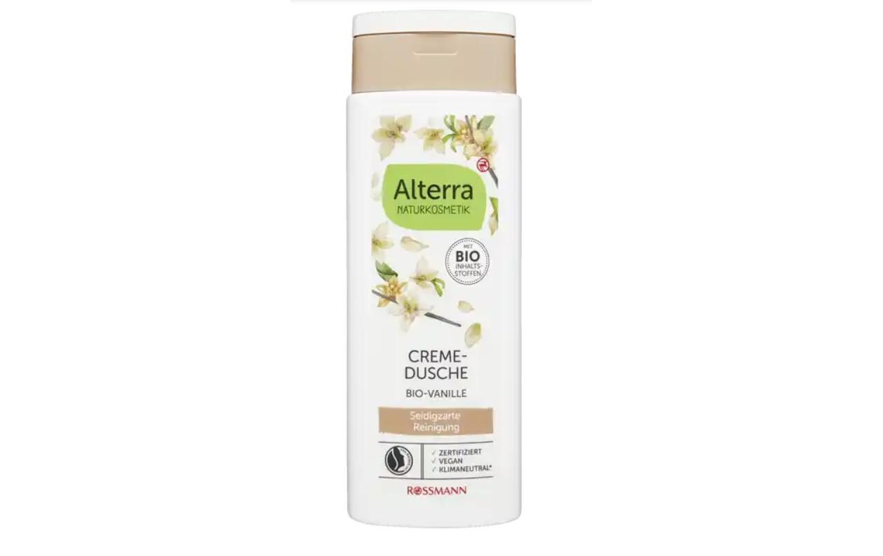 Cremedusche Bio Vanille 2 x 250 mlPflegendes Duschgel mit zartem Vanille-Duft
