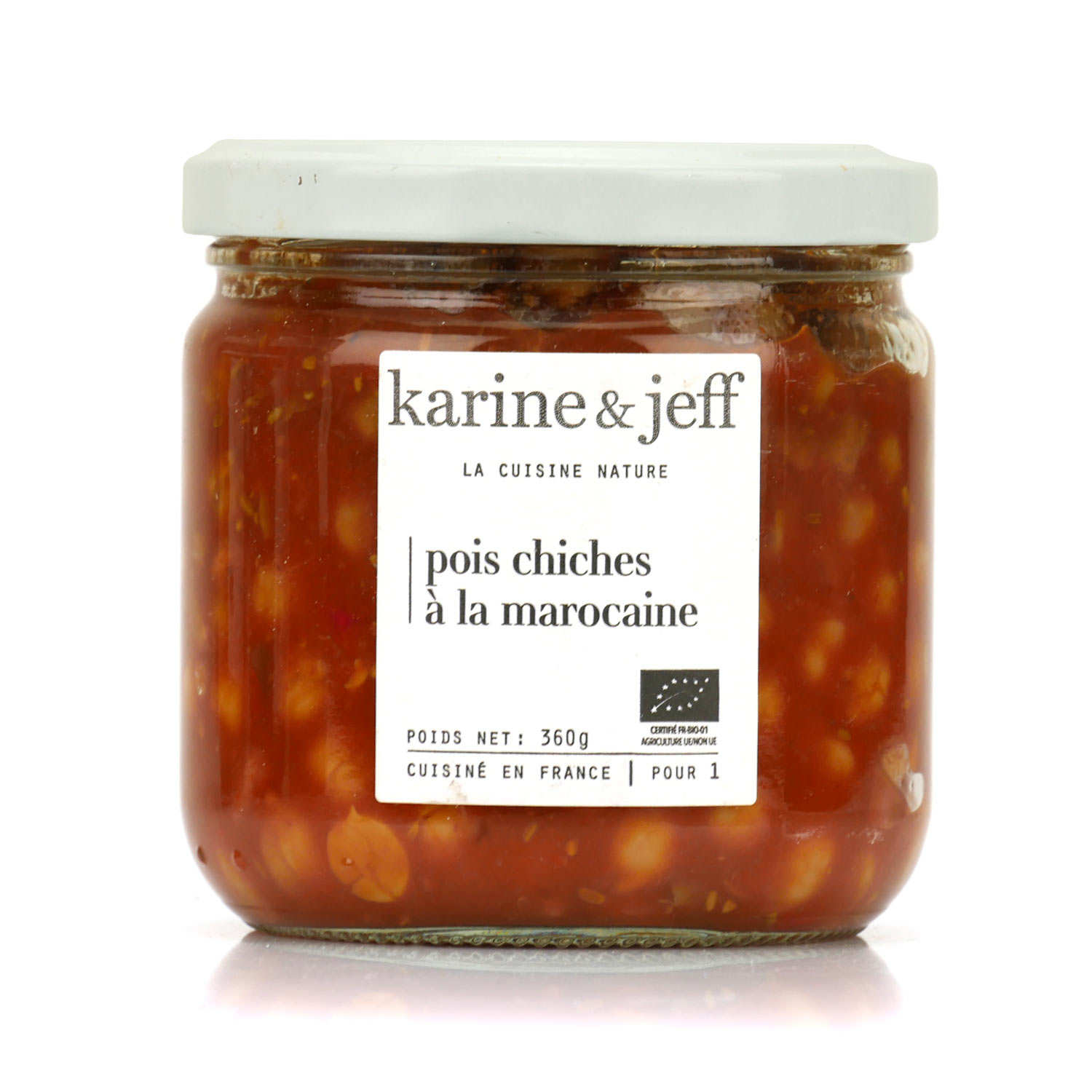 Pois chiches à la marocaine bio