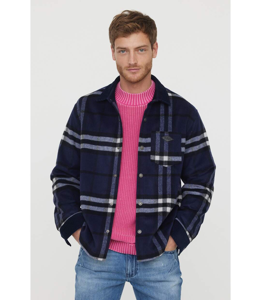 Surchemise manches longues polyester overshirt DALVINE