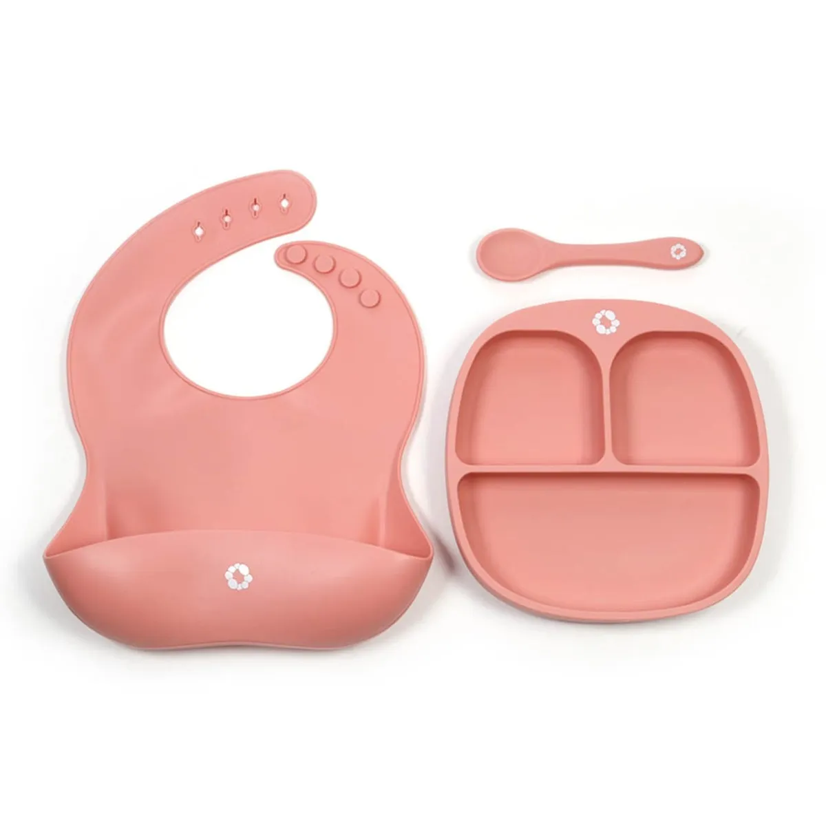 Bulle Ensemble de Vaisselle 3 Morceaux - Blush