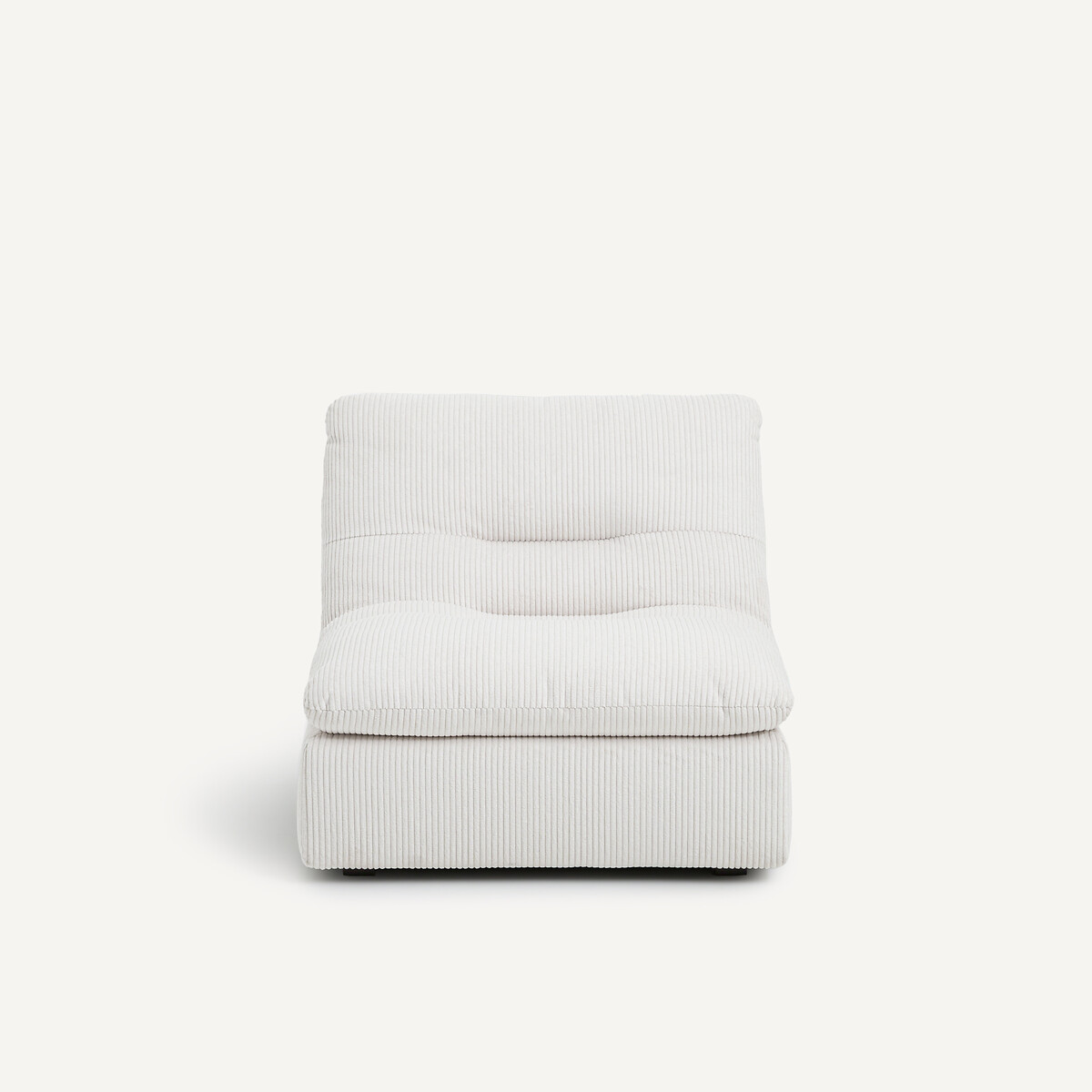 AM.PM<br>Sofá modular em poliéster canelado, Giuliano