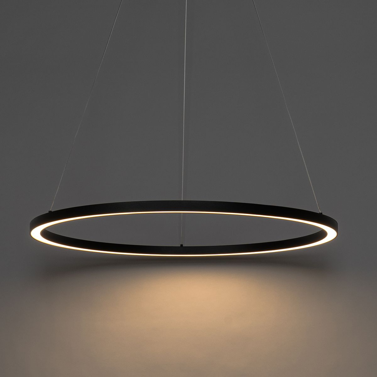 Hanglamp zwart 80 cm incl. LED 3-staps dimbaar - Girello